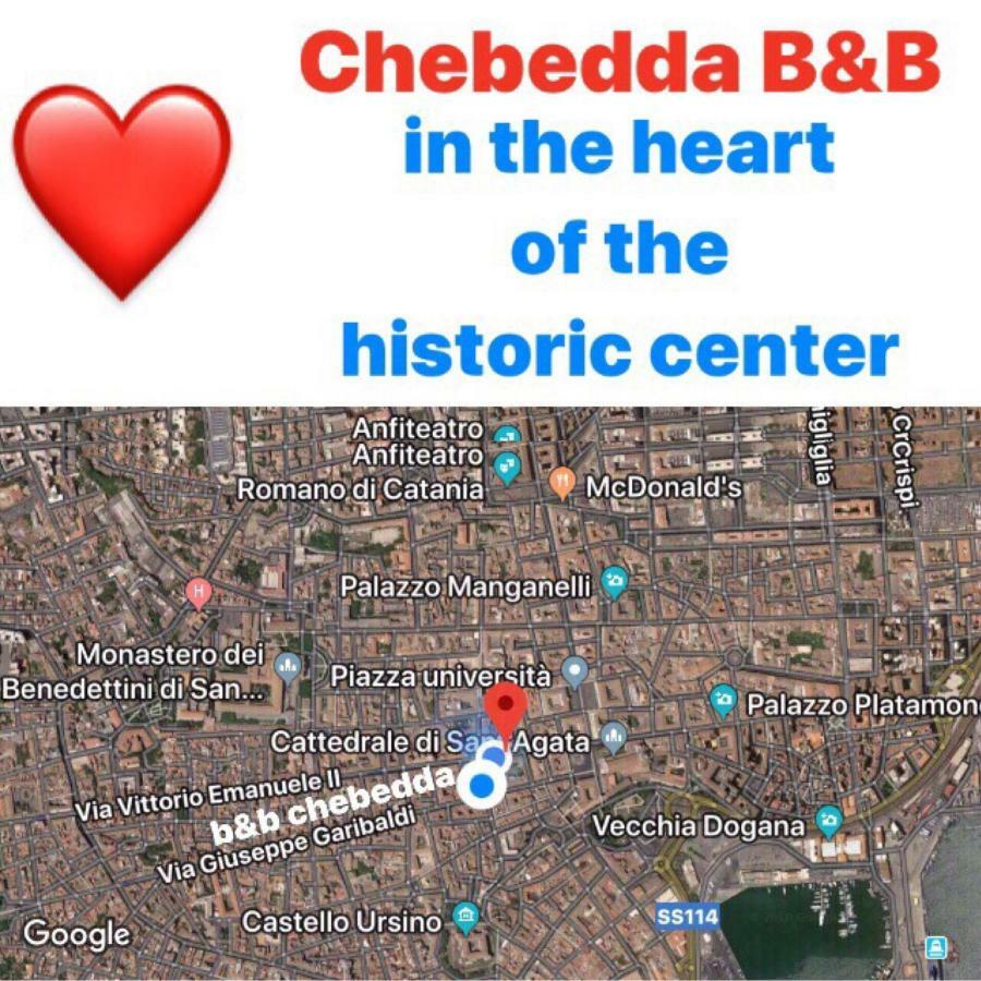 Chebedda B&B Catania Eksteriør bilde